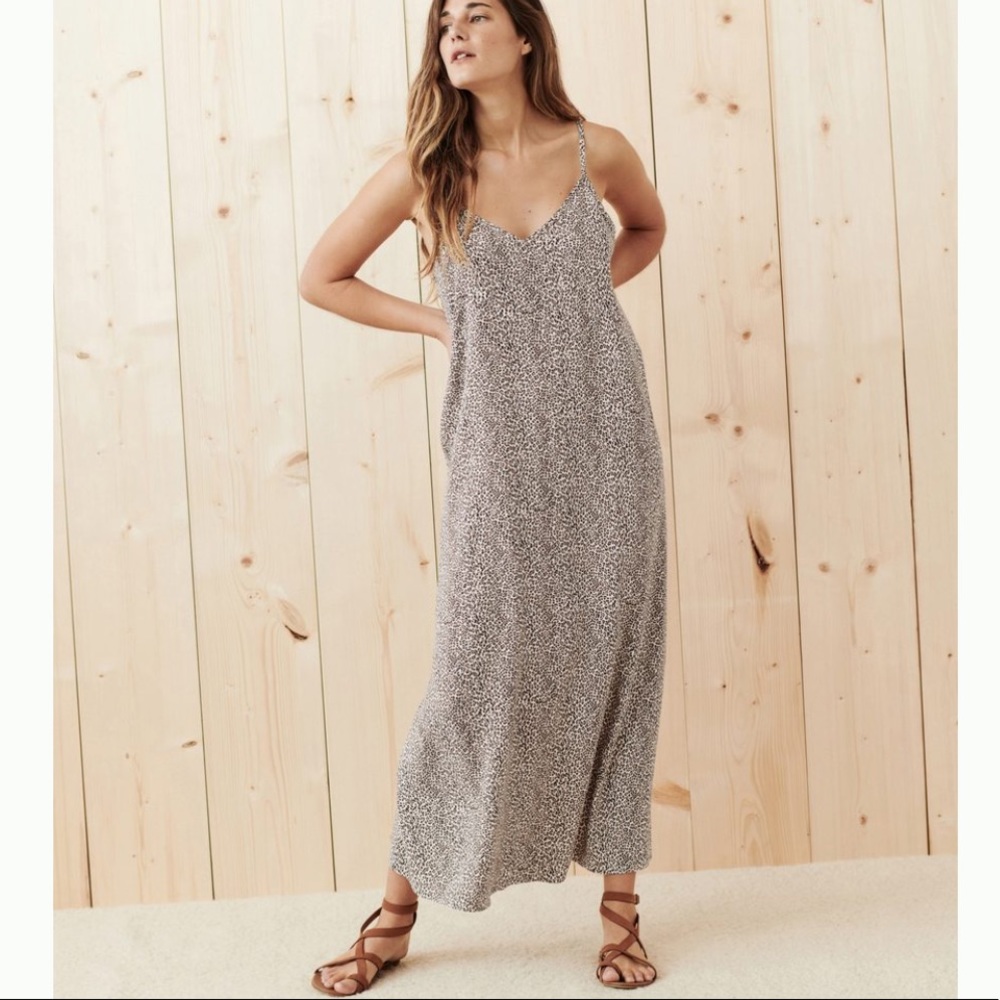 Jenni Kayne Leopard Slip Dress